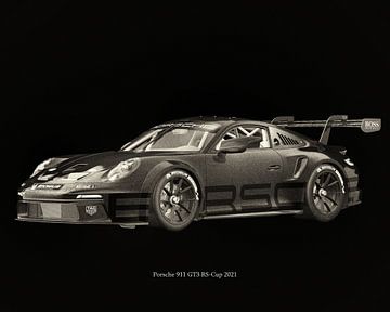 Porsche 911 GT-3 RS 2021 raceversie van Jan Keteleer