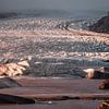 Hoffellsjökull gletsjer panorama , IJsland van Harmen van der Vaart