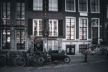 Amsterdam in black and white