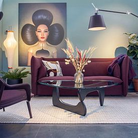 Klantfoto: Klaverenkoningin van Britta Glodde, op canvas