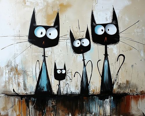 Katze Familie