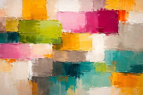 La joie de vivre dans un océan de couleurs