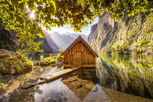 Het huisje bij het meer