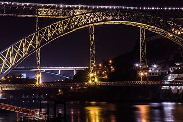 Brücke über die Ponte de Luiz 1 von Ingrid van Wolferen