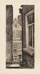 Amsterdam, Doorkijkje, Meijer Bleekrode, 1928