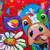  Flower girls by Vrolijk Schilderij