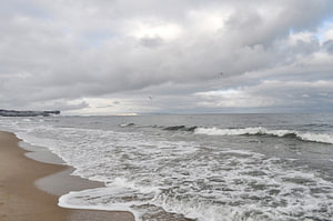 Stürmische Ostsee, Nordstrand Göhren
