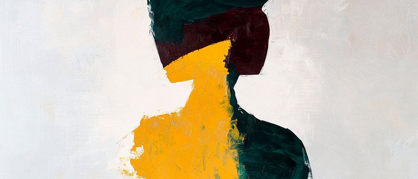 Colourful silence - Masked form Shadow of the soul - V by Poster Art Shop