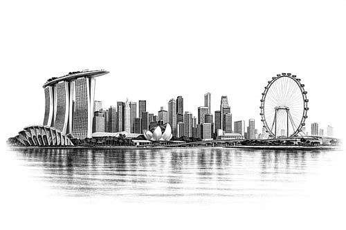 Skyline Singapur