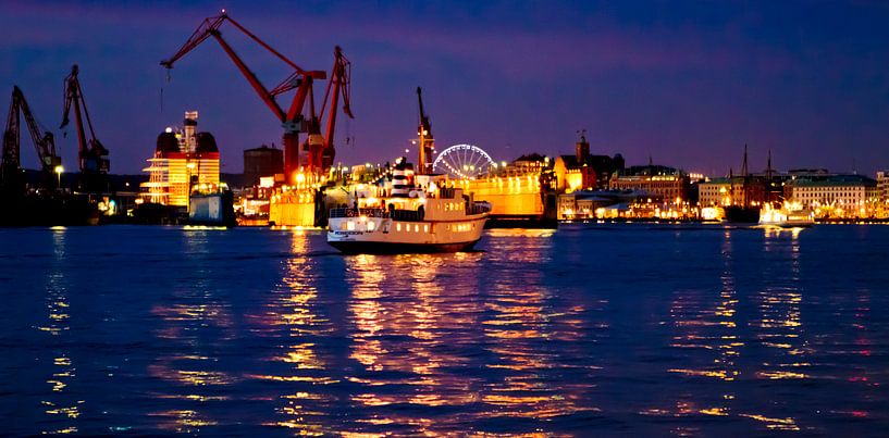 Hafen von Göteborg - Nächtliche Kreuzfahrt von Colin van der Bel