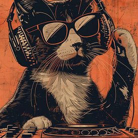 DJ Cat van Vincent the Cat