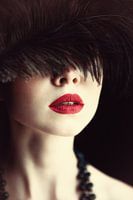 Lippen en veer