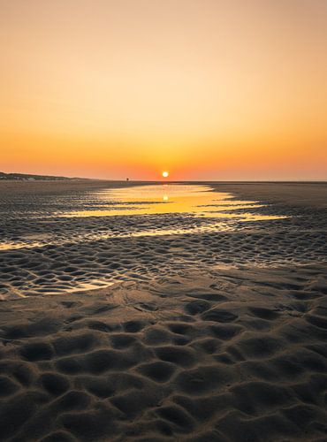 Sonnenuntergang Strand Buren 5