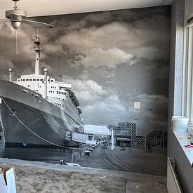 Kundenfoto: ehemaliger SS Rotterdam der HAL von Rick Van der Poorten, auf fototapete