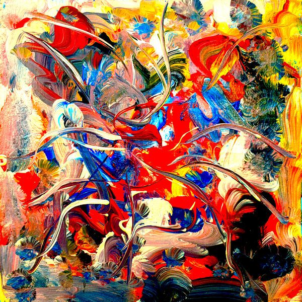 EH PAINTING ART 2002* #0194 Klaproos Liveliness van Willem Hartgers