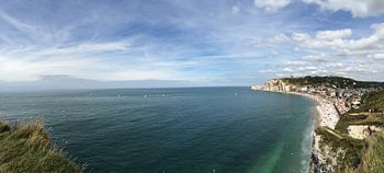 Kust bij Etrétat, Normandië