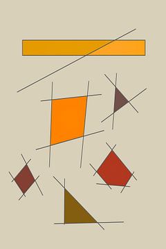 Modern, geometry, minimalism, abstract by Dietmar Meinhardt