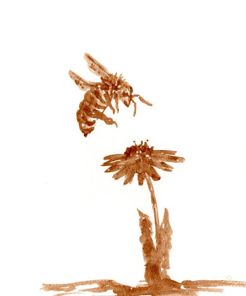 L'abeille par Sandra Steinke
