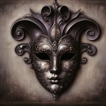 Venetian mask by Nicolette Vermeulen
