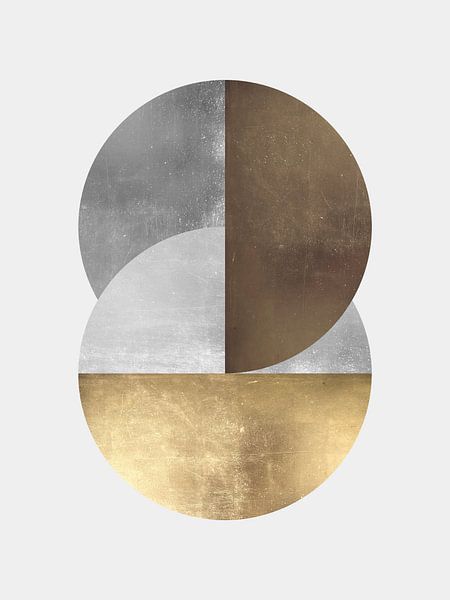 Golden geometry 18 by Vitor Costa
