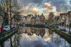 Rapenburg à Leiden sur Dirk van Egmond
