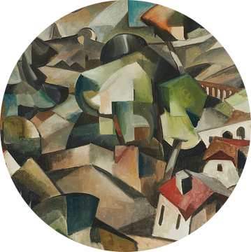 Albert Gleizes - Landschap bij Meudon (1911)