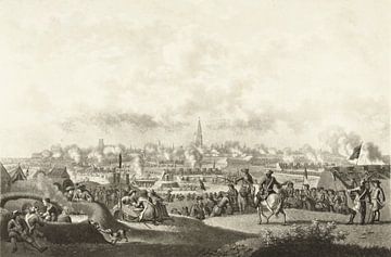 Willem Hendrik Hoogkamer, Siege of Groningen, 1672 by Atelier Liesjes