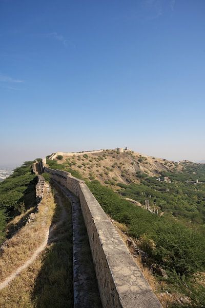 The imposing ramparts of Bhuj fort by Frank Photos