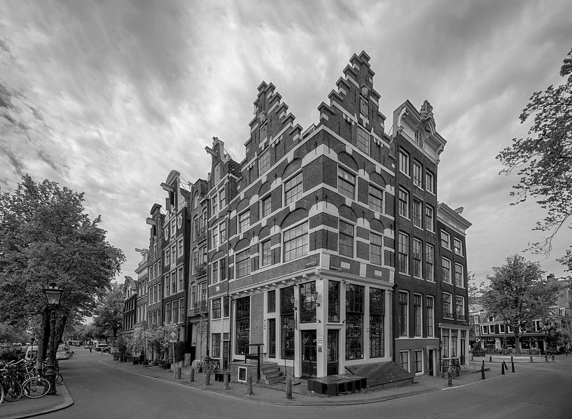 Die schönsten Grachtenhäuser der Brouwersgracht in Amsterdam von Foto Amsterdam/ Peter Bartelings