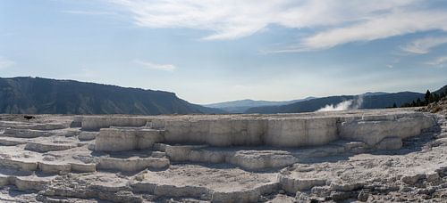 Mammoth Hot Springs, Yellowstone National Park, USA