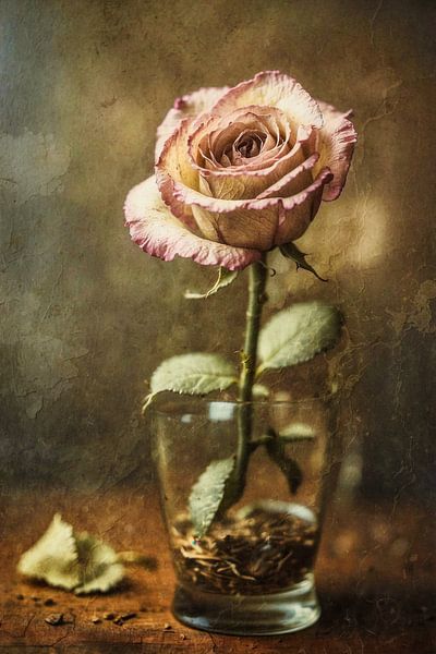 Country and Retro Collodion: Dried Rose