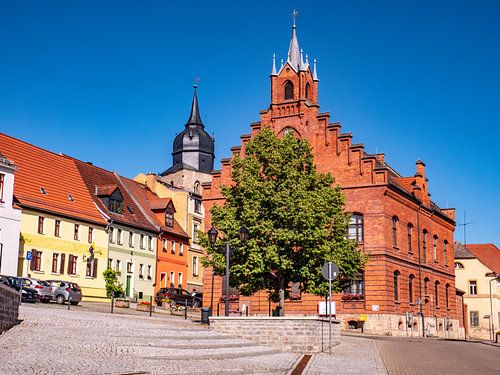 Stadhuis van Alsleben in Saksen-Anhalt