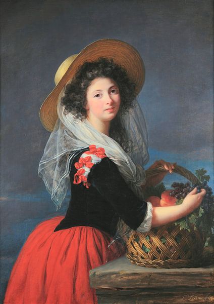 Portrait de Marie-Gabrielle de Gramont, Élisabeth Vigée-Le Brun par Des maîtres magistraux