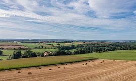 Photo aérienne des collines autour de Simpelveld sur John Kreukniet