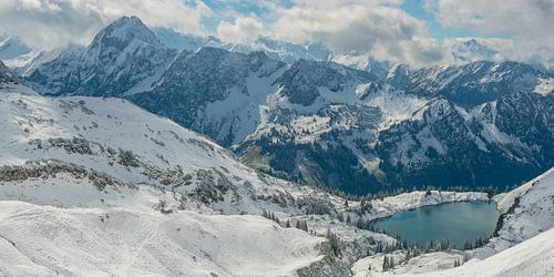 Höfats en Seealpsee