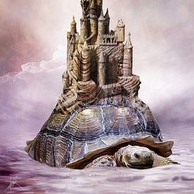Turtle travelling by Harald Fischer