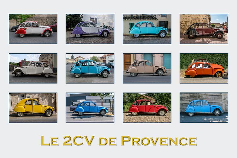 Citroën 2cv4 de Provence von Hans Kool