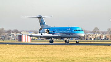 KLM Cityhopper Fokker 70.