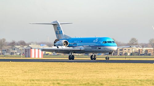 KLM Cityhopper Fokker 70.