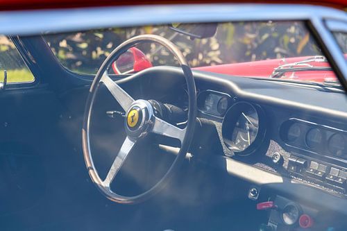 Ferrari 275 GTB Long-Nose 1966 Italiaans klassiek Italiaans sportwagen interieur