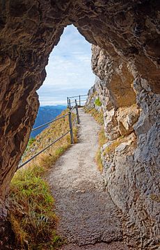 avontuurlijk pad op de Wendelstein berg, bavariaanse alpen van SusaZoom