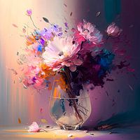 Flower painting No. 008
