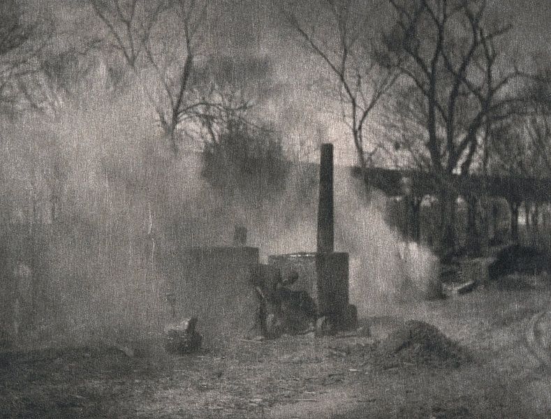 Asphalt Paver, NY by Alfred Stieglitz von Peter Balan
