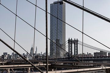 Manhattan Bridge NYC van Anne van Doorn