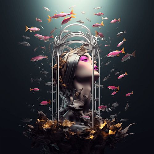 Fascinated in Colour; In the Shadow of Fish: Captured Splendour.