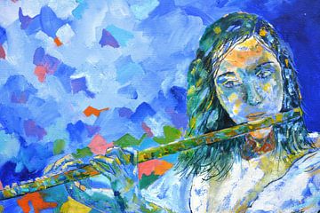 De fluitist van pol ledent