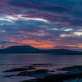Sonnenuntergang in Irland von Hanneke Luit