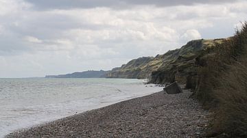 Les falaises de Normandie sur Melanie Rijneker