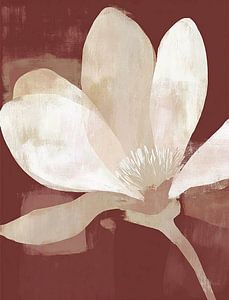 Magnolie im Kontrast