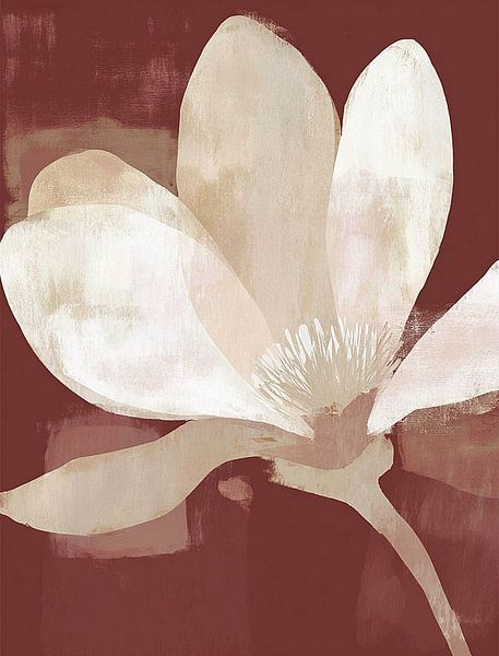 Magnolia in contrast by Color Square